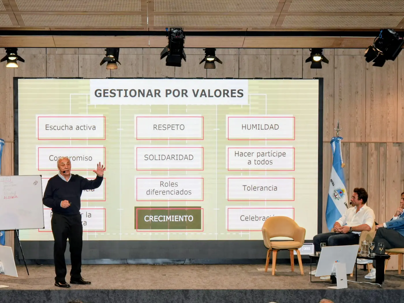 Marcelo Loffreda explica «Gestionar por valores»