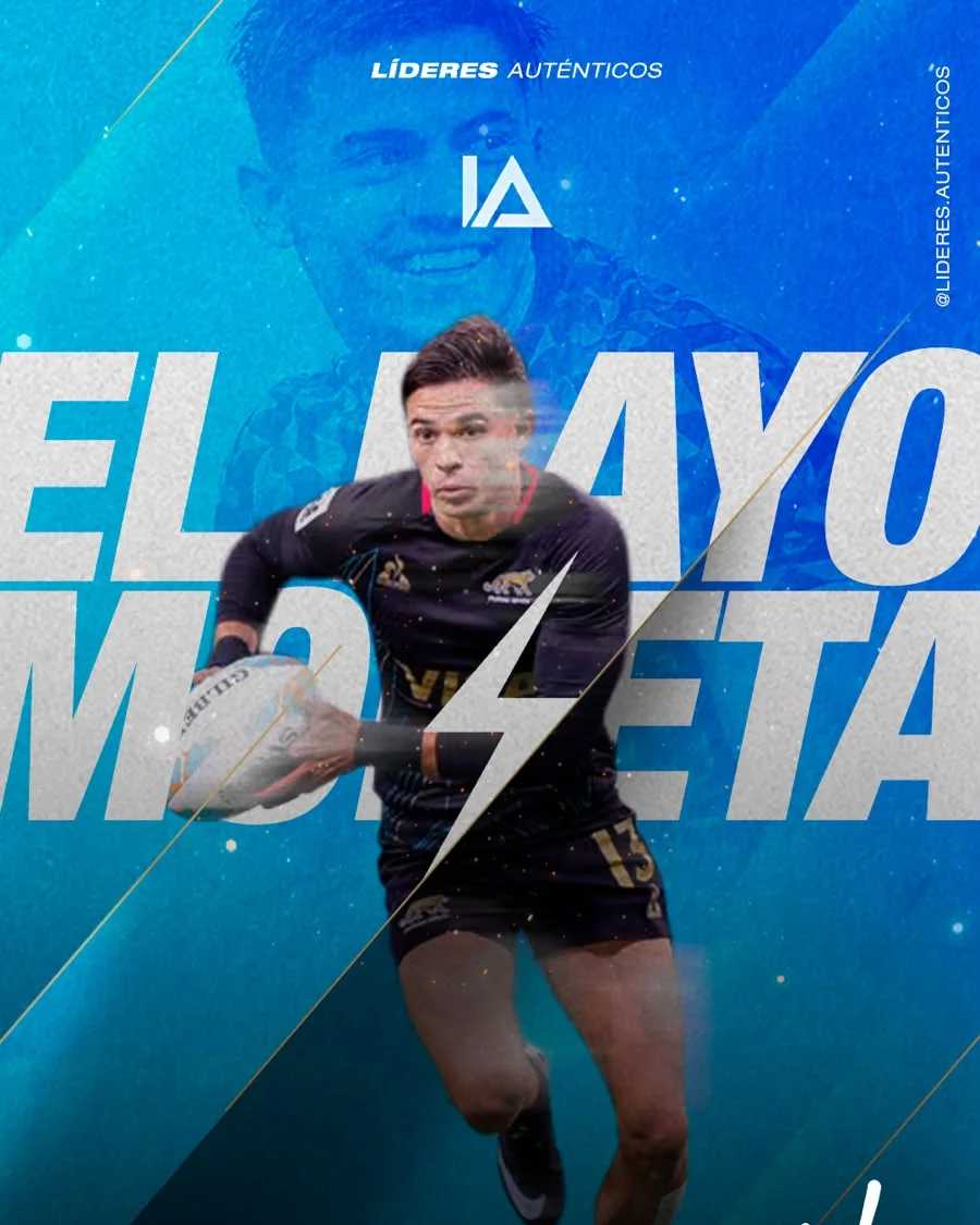 Flyer de Lideres Autenticos: Marcos Moneta